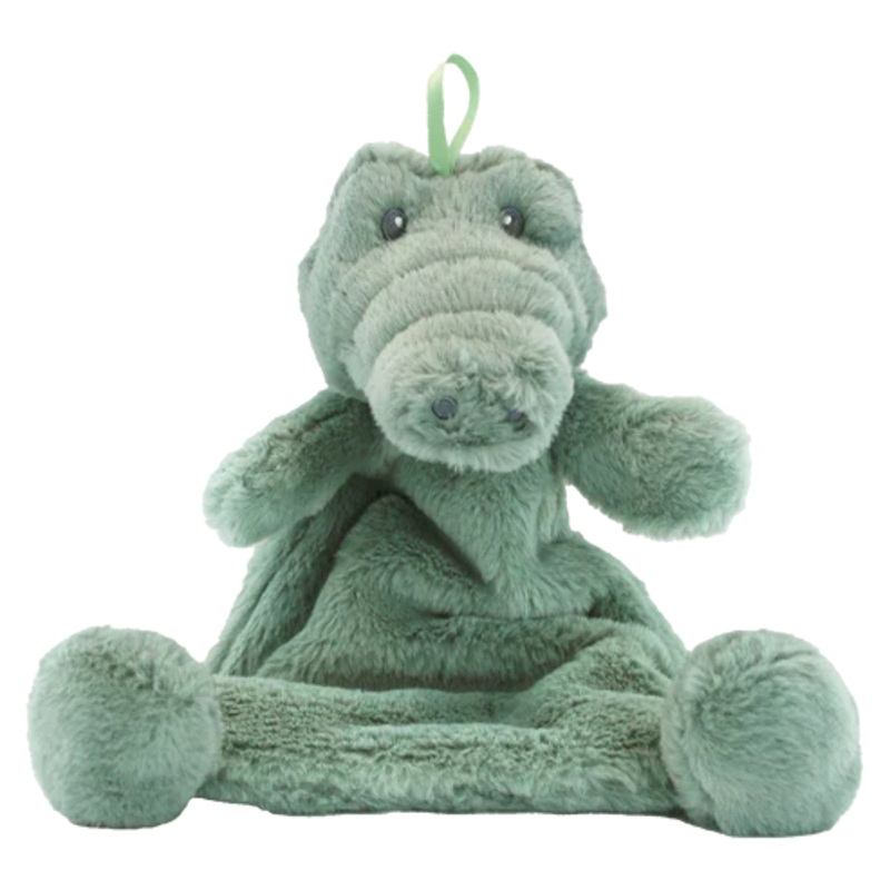 Baby Paper Crinkly Cuddlers Sensory Toy | Alligator