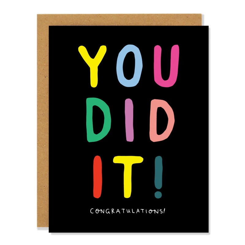 Badger and Burke You Did It! Card