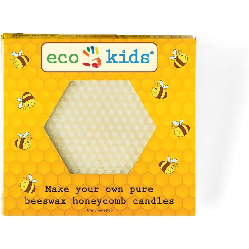 Eco Kids | Make your own pure beeswax honeycomb candles