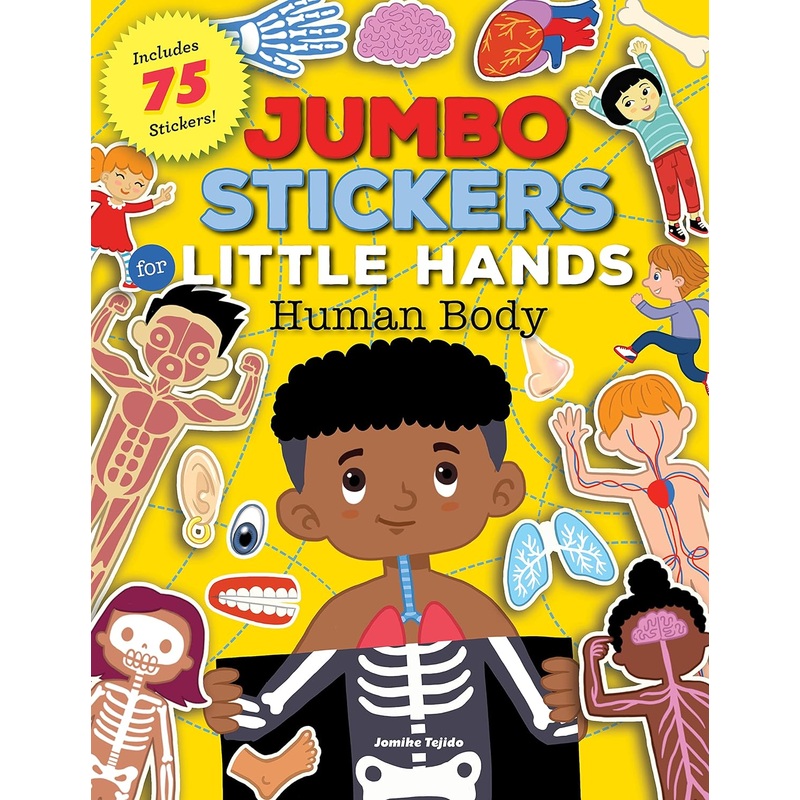 Jumbo Stickers for Little Hands | Human Body