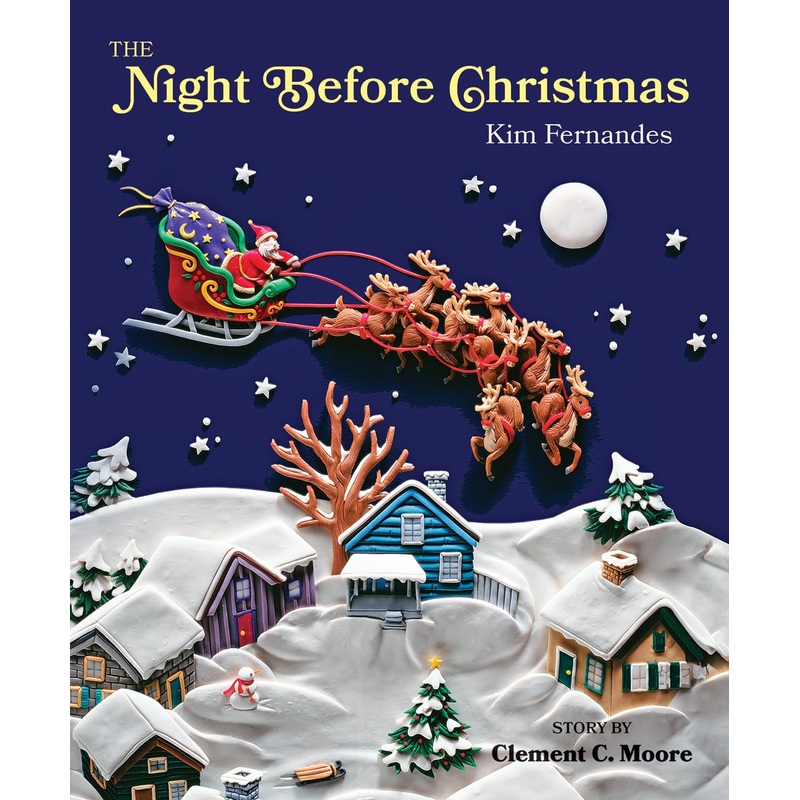The Night Before Christmas Board Book – By Kim Fernandez