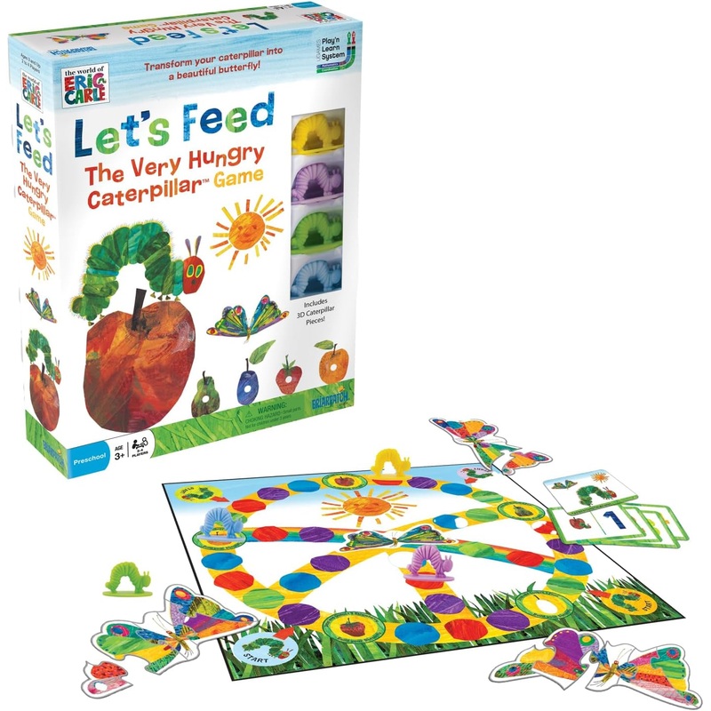 Eric Carle Let’s Feed The Very Hungry Caterpillar 3+