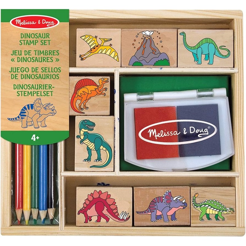Melissa and Doug Dinosaur Stamp Set