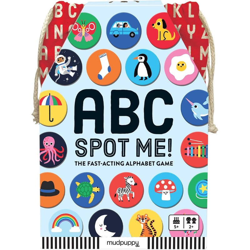 Mudpuppy ABC Spot Me! The Fast Acting Alphabet Game