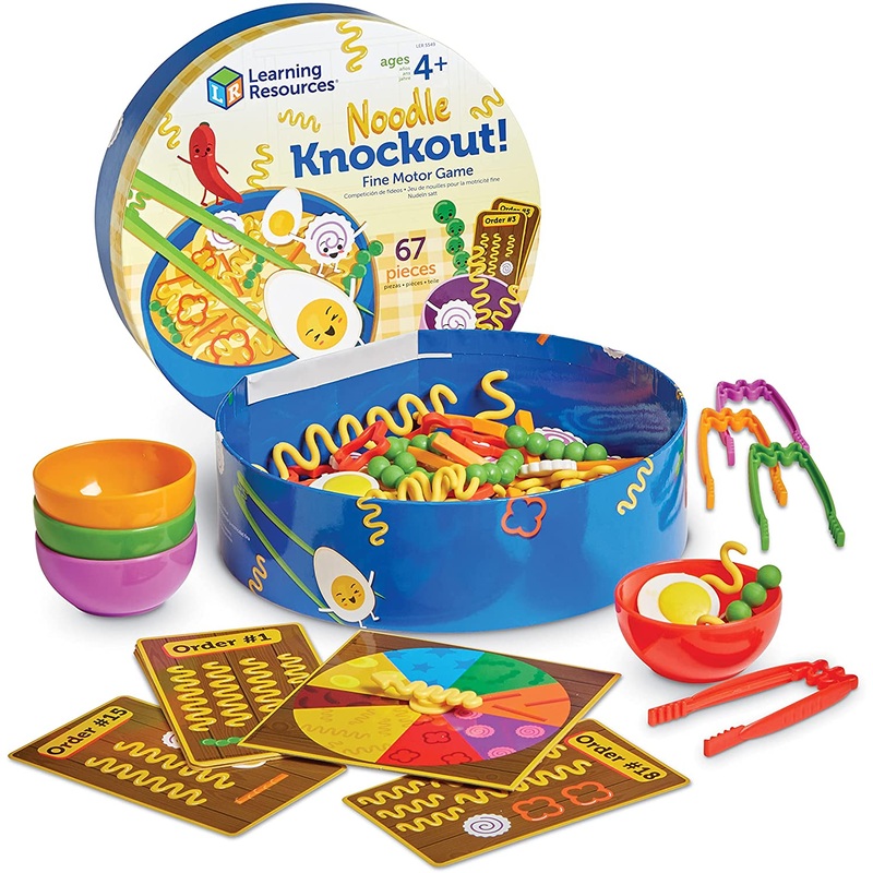 Ramen Noodle Knockout-Fine Motor Game