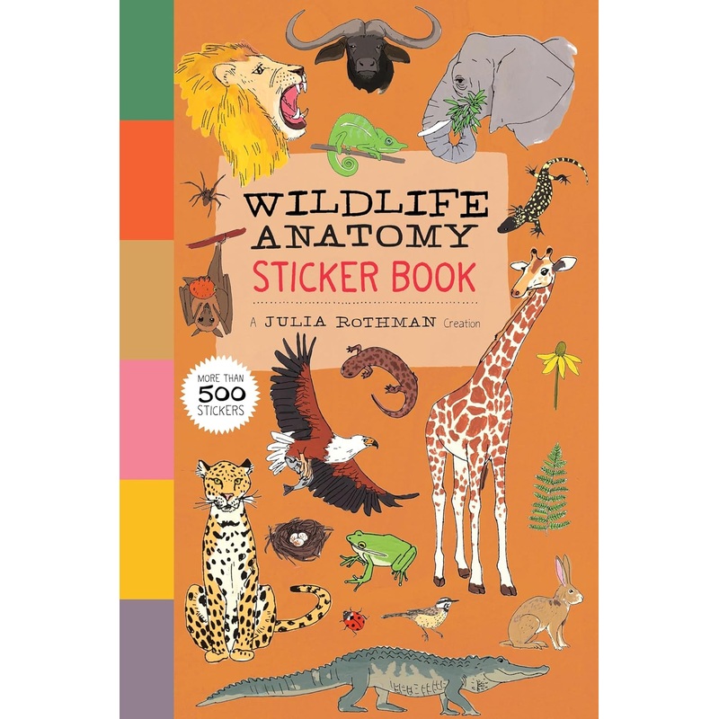 Wildlife Anatomy Sticker Book by Julia Rothman