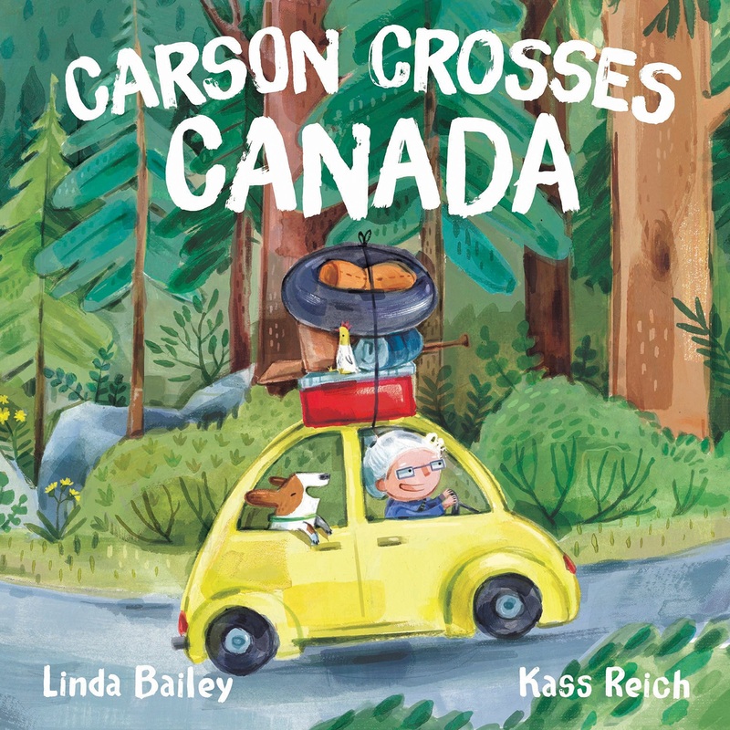 Carson Crosses Canada by Kass Reich and Linda Bailey