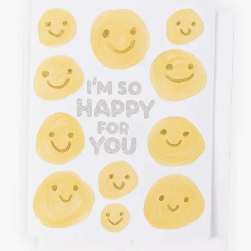 I’m so happy for you, Greeting Card