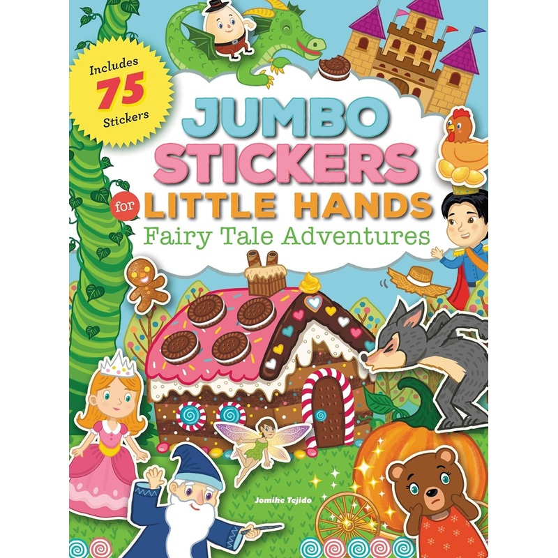 Jumbo Stickers for Little Hands | Fairy Tale