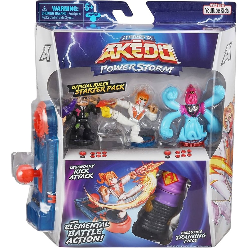 Legends of Akedo | Power Storm | S3 Starter Pack