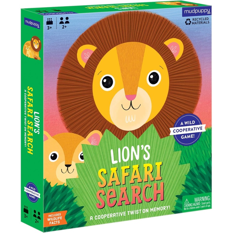 Mudpuppy Lion’s Safari Search Cooperative Game