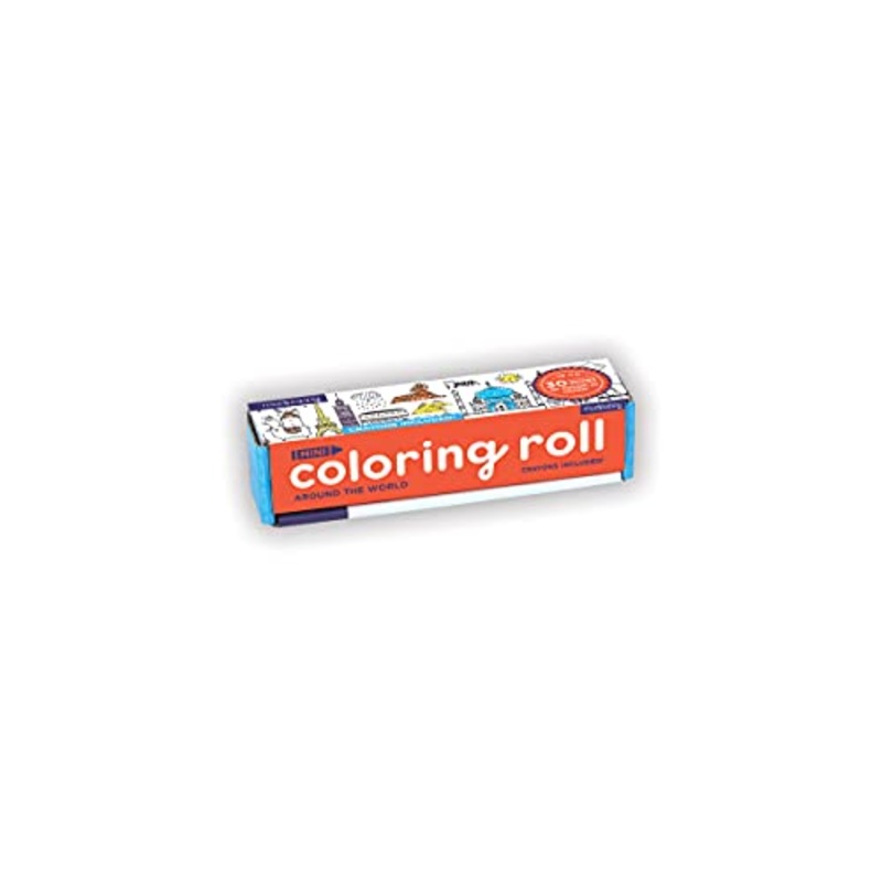Mudpuppy | Mini Coloring Roll