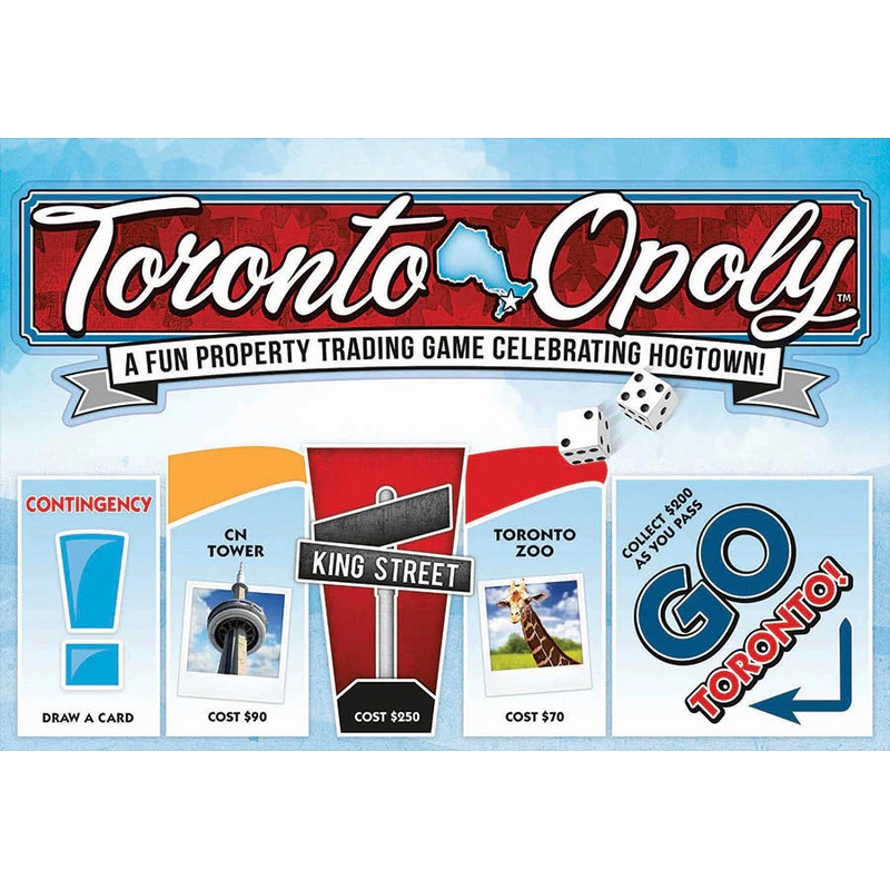 Toronto-Opoly Board Game