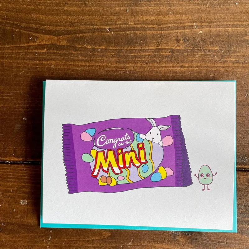 Congrats on the Mini Greeting Card