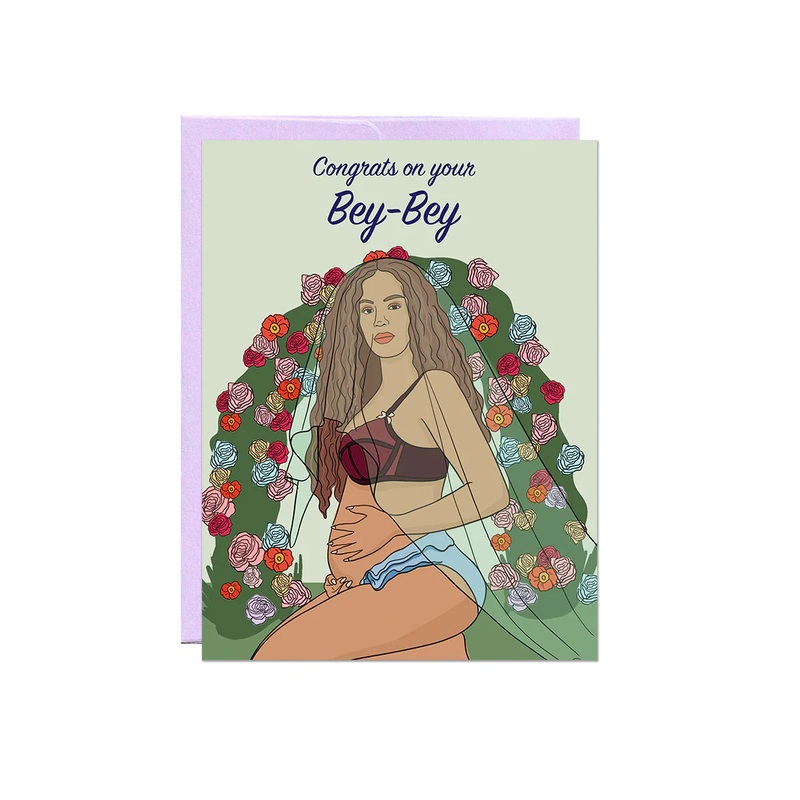 Congrats on your Bey-Bey Greeting Card