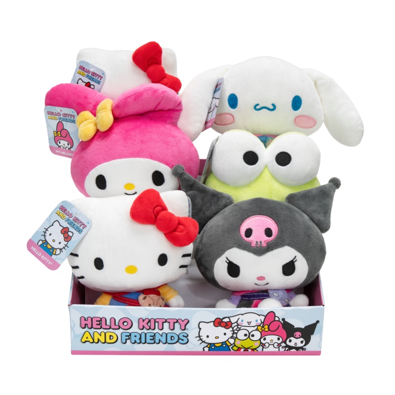 Hello Kitty and Friends 8 Plush
