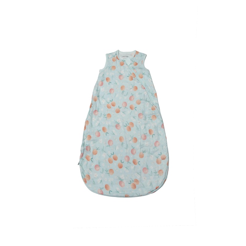 Loulou Lollipop Lightweight Muslin 0.5 TOG Sleep Bag | Peaches