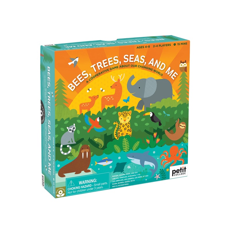 Petit Collage Bees, Trees, Seas and Me Board Game