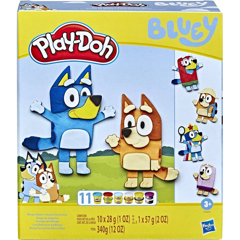 Play Doh | Bluey Make And Mash Costumes