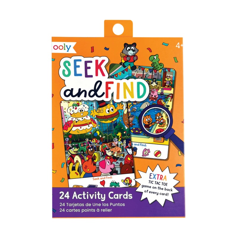 Ooly 24 Activity Cards | Seek and Find