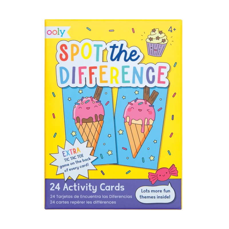 Ooly 24 Activity Cards | Spot the Difference