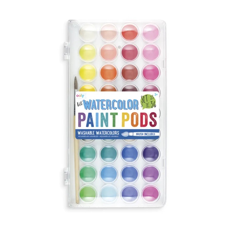 Ooly Lil WaterColour Paint Pods 36