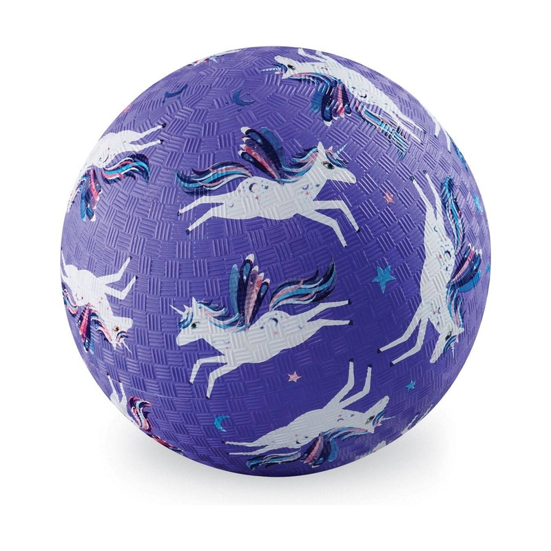 Crocodile Creek 7 Playground Balls | Purple Unicorn