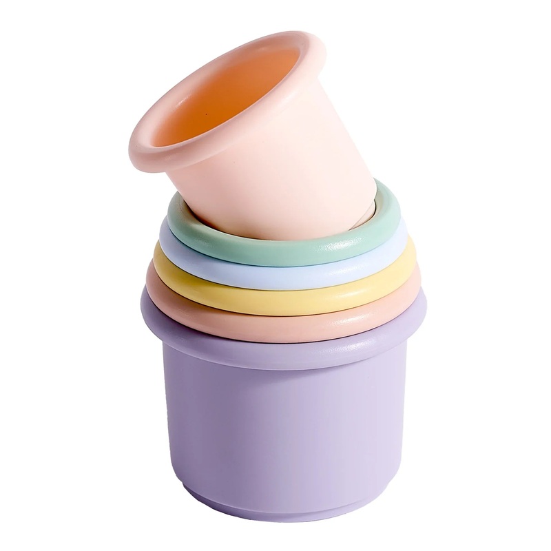 Green Sprouts Stacking Bath Cups