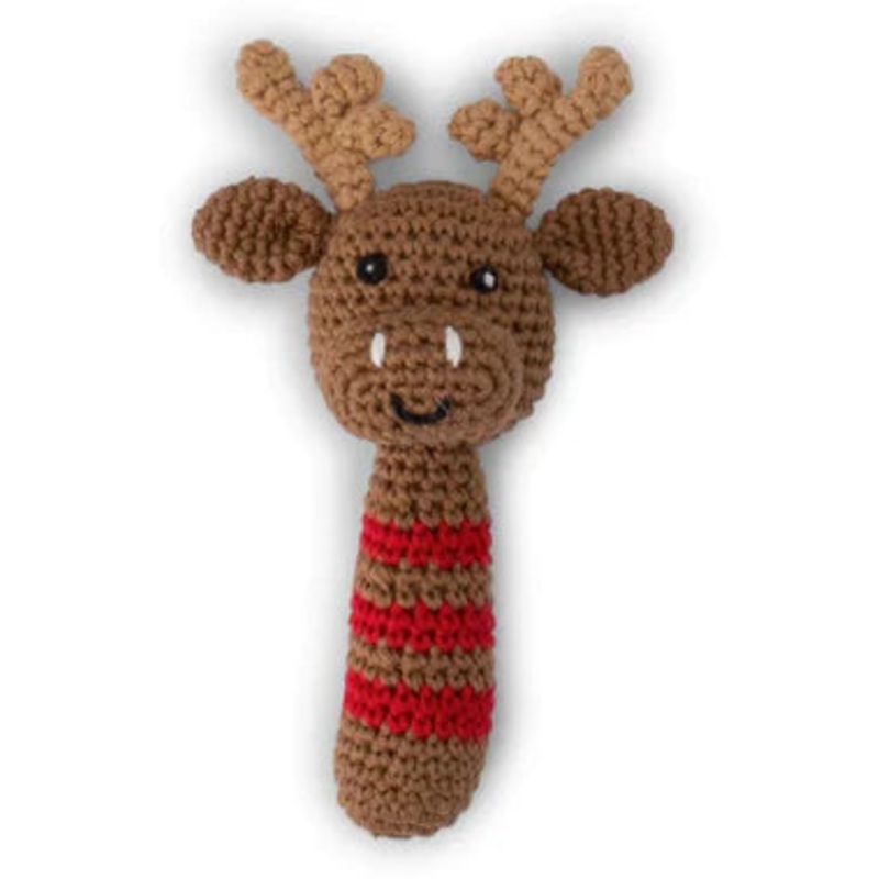 Weegoamigo Crocheted Rattles | Marty Moose