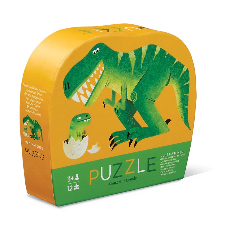 Crocodile Creek 12-Piece Mini Puzzle | Just Hatched