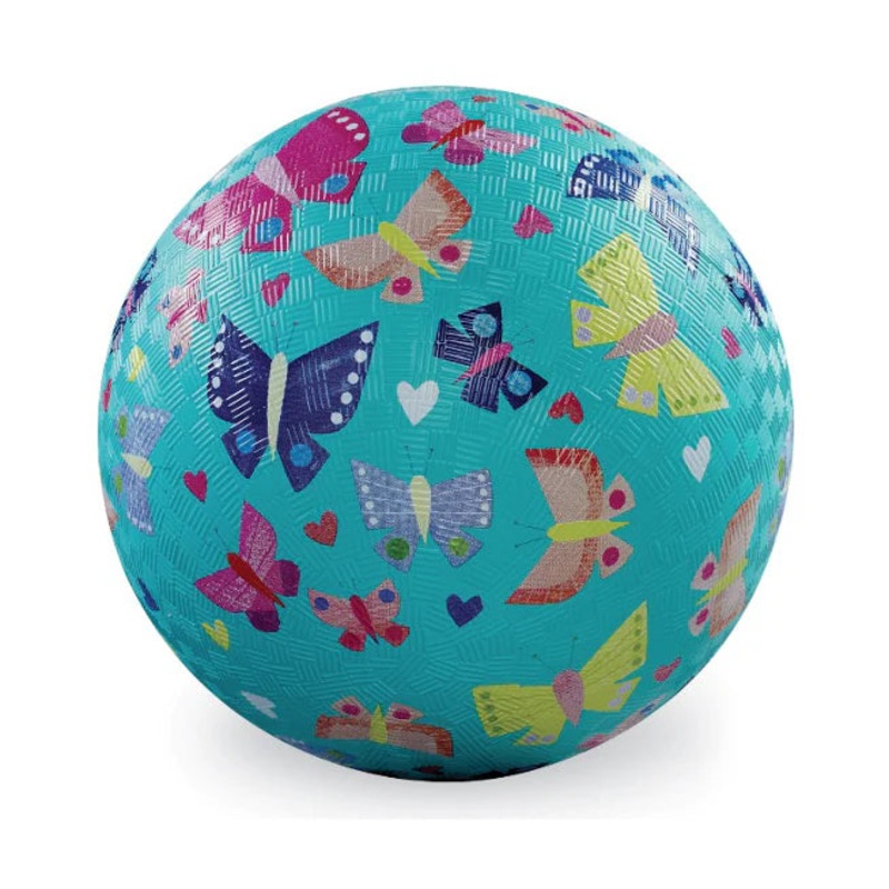 Crocodile Creek 5 Playground Balls | Butterfly Rainbow