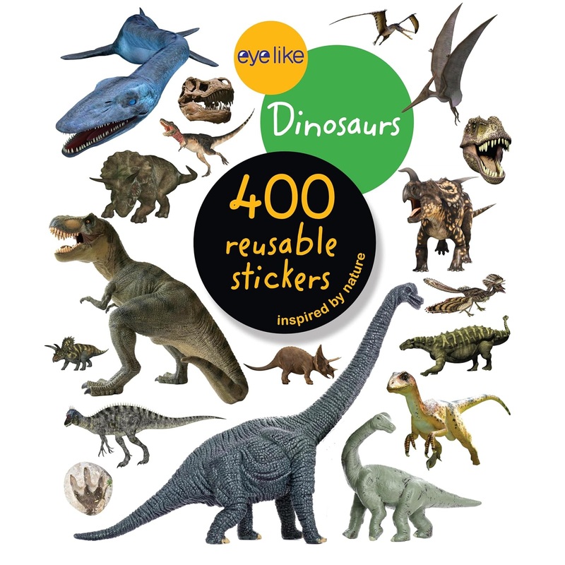 Eyelike Sticker Books | Dinosaurs