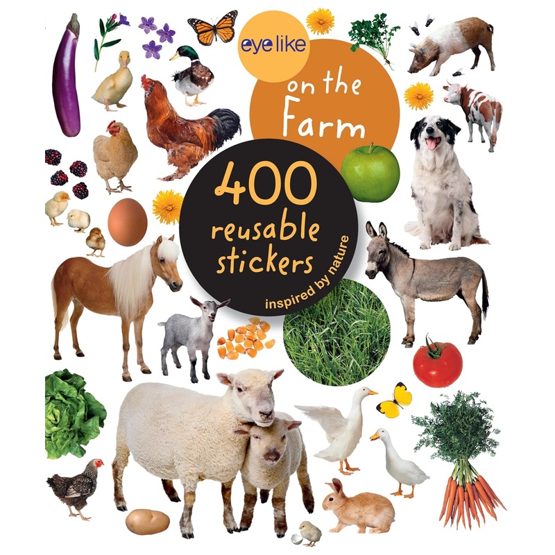 Eyelike Sticker Books | On the Farm