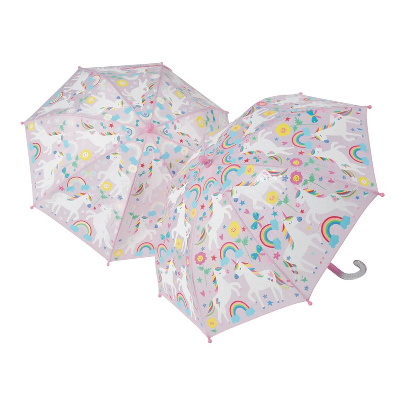 Floss and Rock Colour-Changing Umbrellas | Rainbow Unicorn