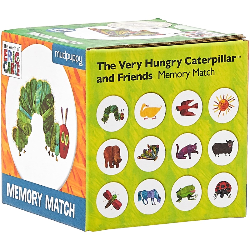 Mudpuppy Mini Memory Match Game | Eric Carle