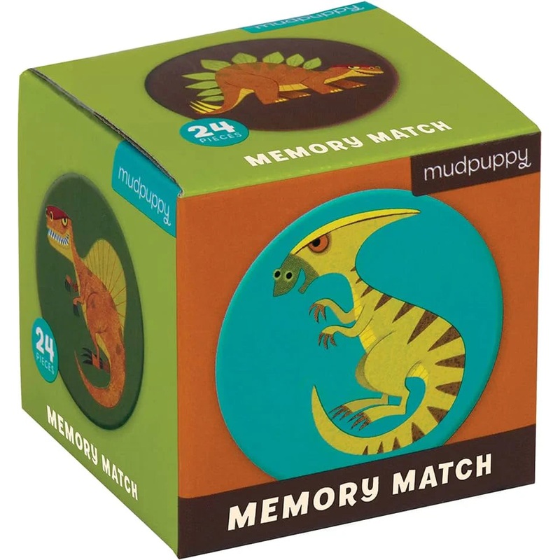Mudpuppy Mini Memory Match Game | Mighty Dinosaur