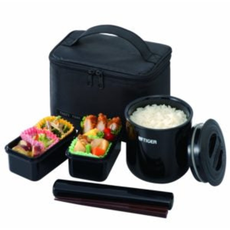 Tiger Bento Box Carrier and Thermos
