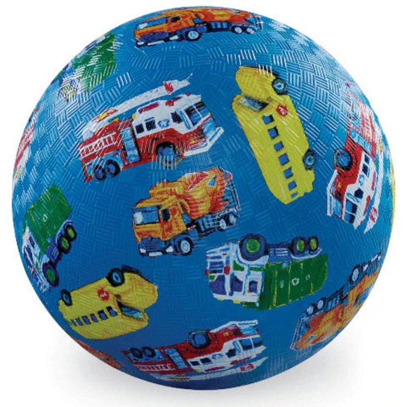 Crocodile Creek 7 Playground Balls | City Vehicles
