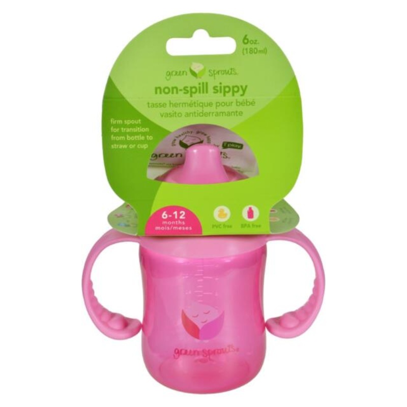 Green Sprouts Non-Spill Sippy Cup 6months +