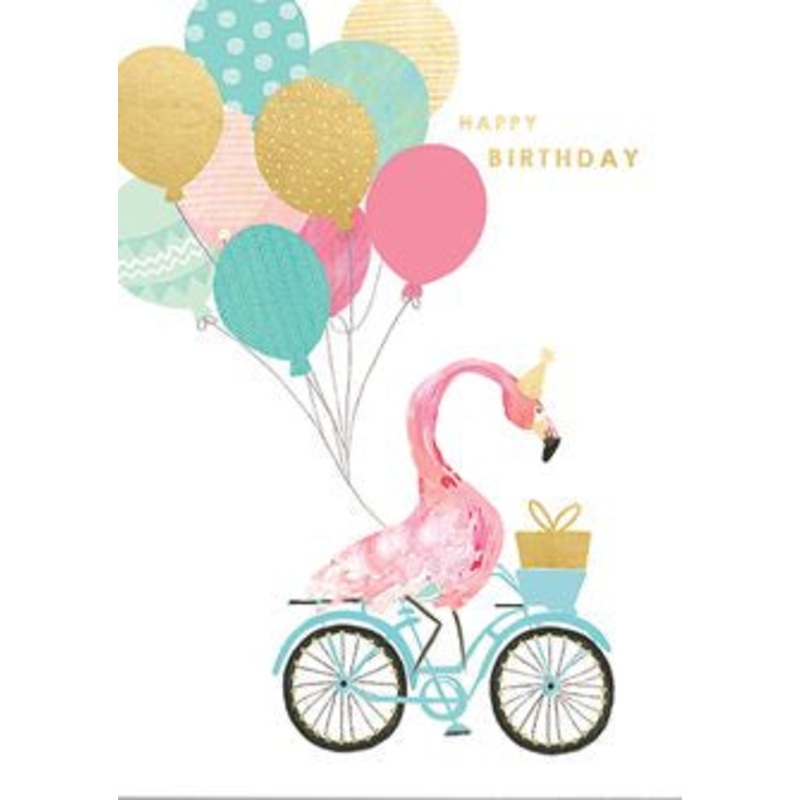 Happy Birthday Flamingo