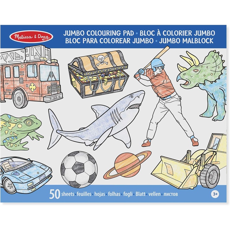 Melissa & Doug Jumbo Colouring Pad
