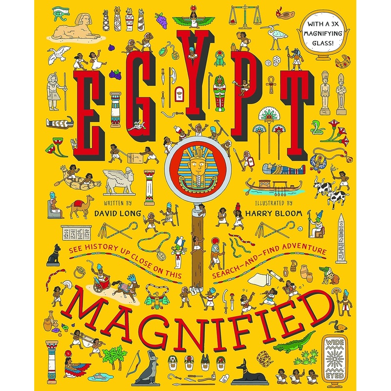 Egypt Magnified Hardcover By David Long