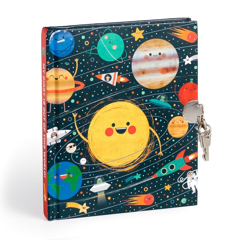 Mudpuppy Locked Diary | Solar System