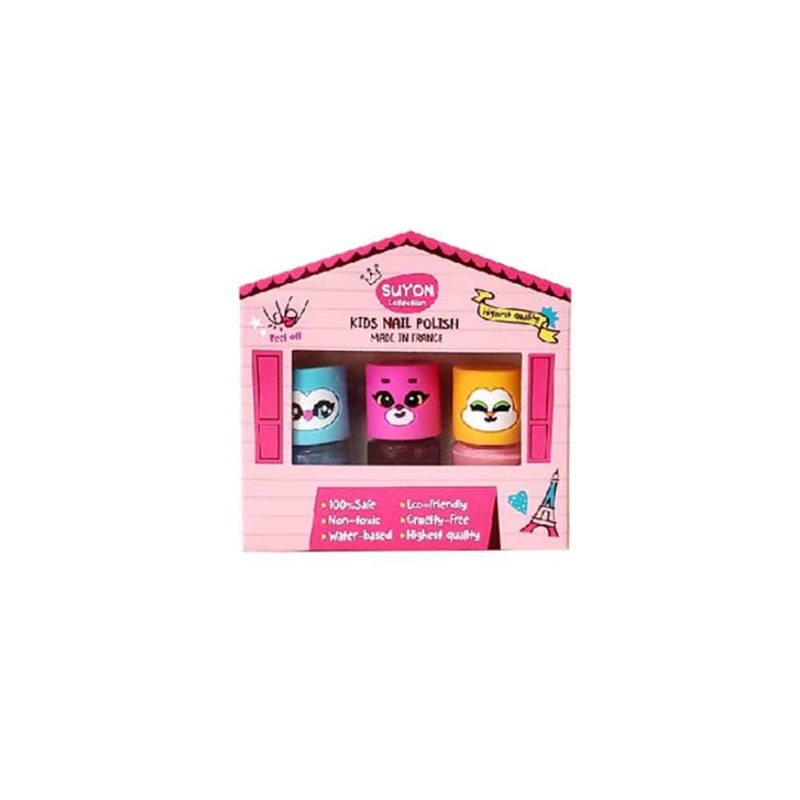 Suyon Kids Nail Polish Set of Three