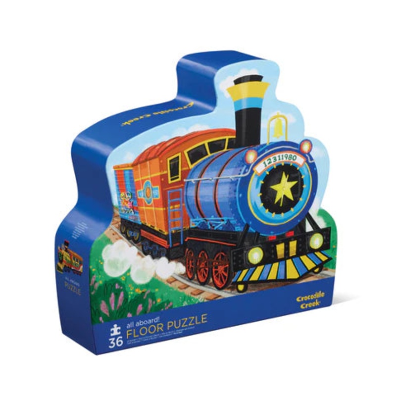 Crocodile Creek 36-Piece Floor Puzzles | All Aboard