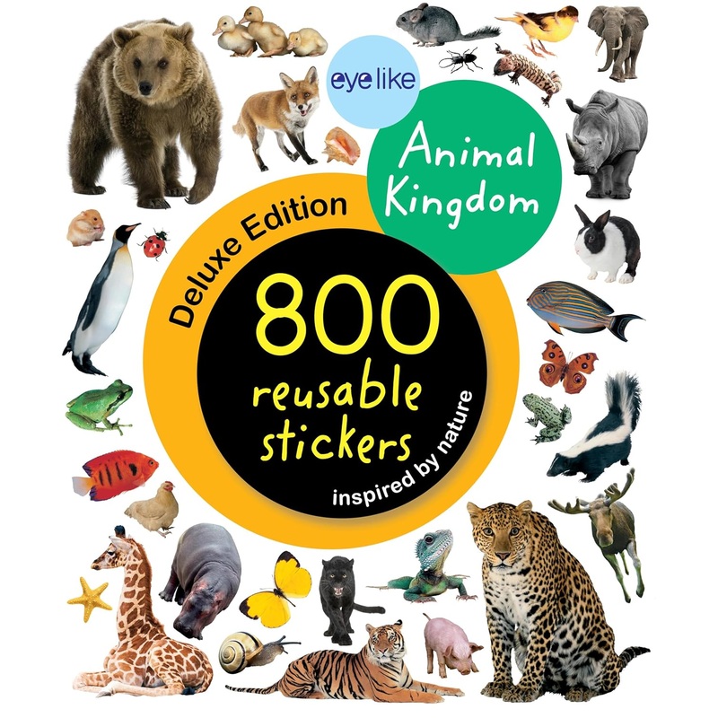 Eyelike Sticker Books Deluxe Edition | Animal Kingdom