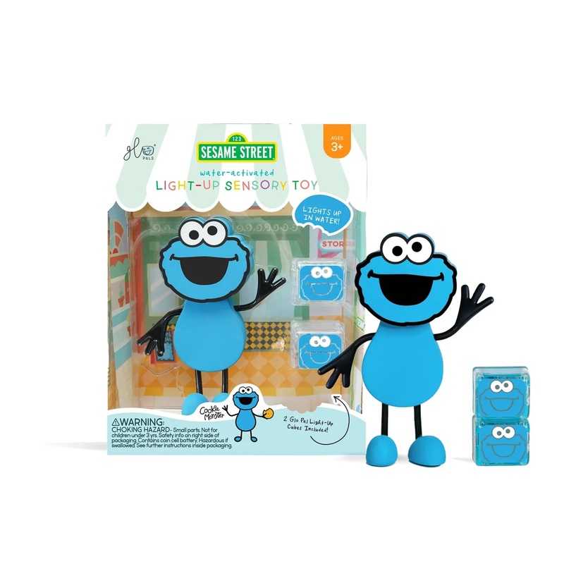 Glo Pals Light-Up Sensory Toy Characters | Cookie Monster