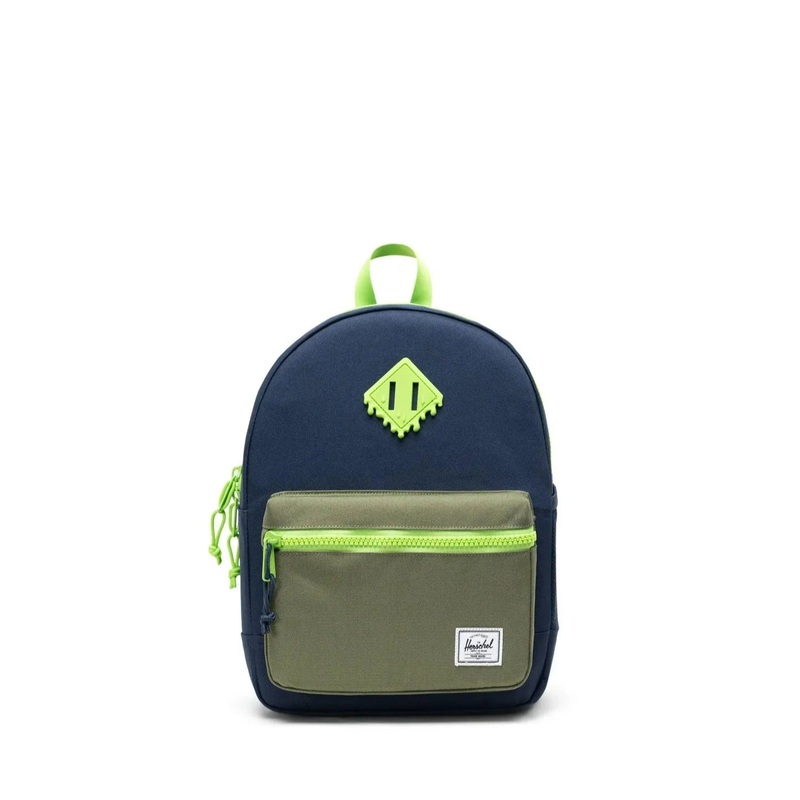 Herschel Heritage Backpack Kids 15L | Black Iris Four Leaf Clover