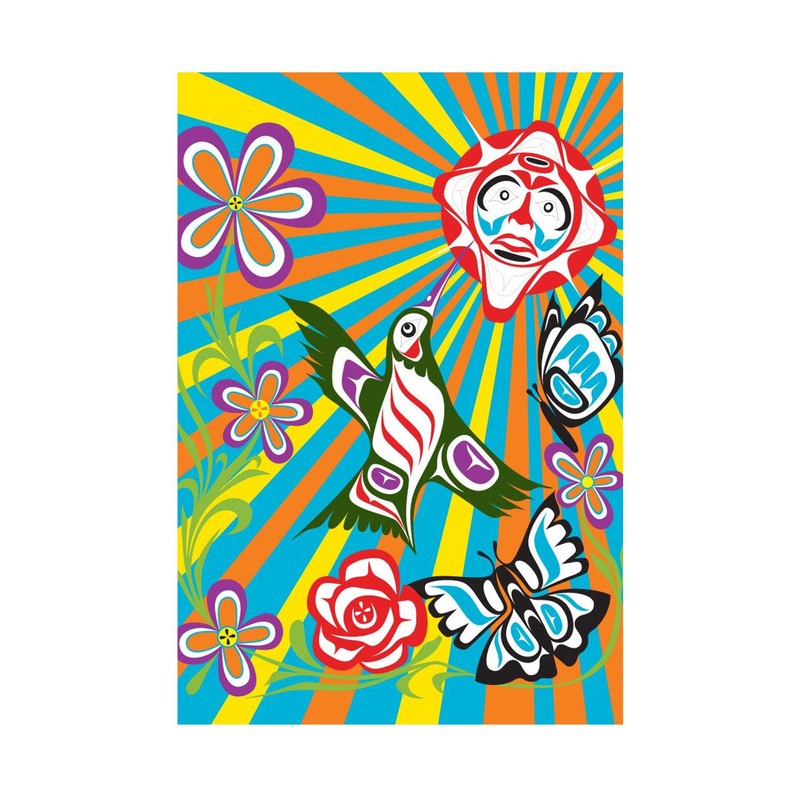 Native Northwest Greeting Cards | Goodmorning World by Paul Windsor