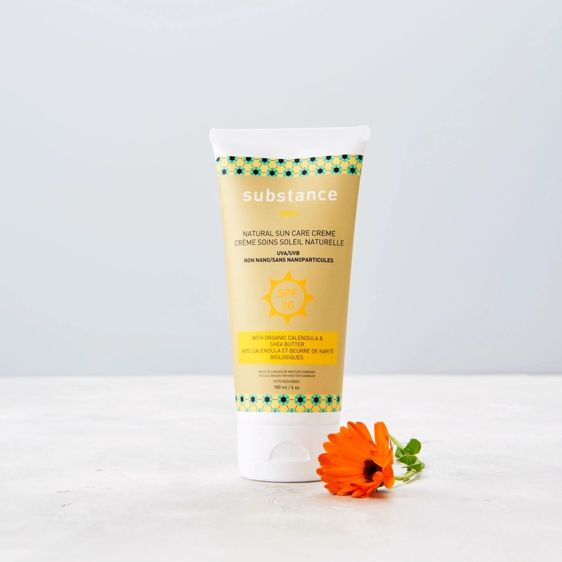 Substance Natural Sun Care Crme | 6oz | Calendula and Shea